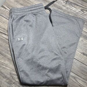 Under Armour Heather Gray Sweatpants Size Men’s Large Fast Ship